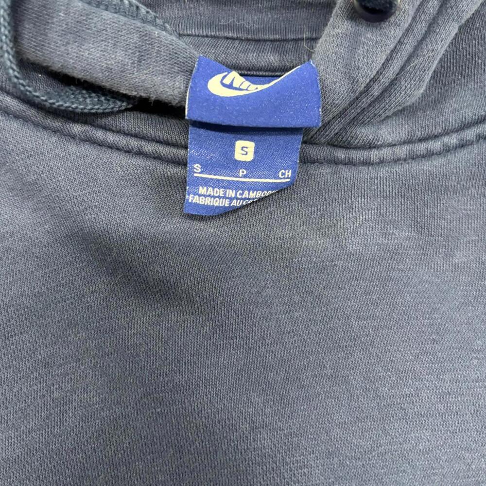 Nike USA Hoodie Big Swoosh Navy Pullover Sweatshirt - Picture 5 of 5